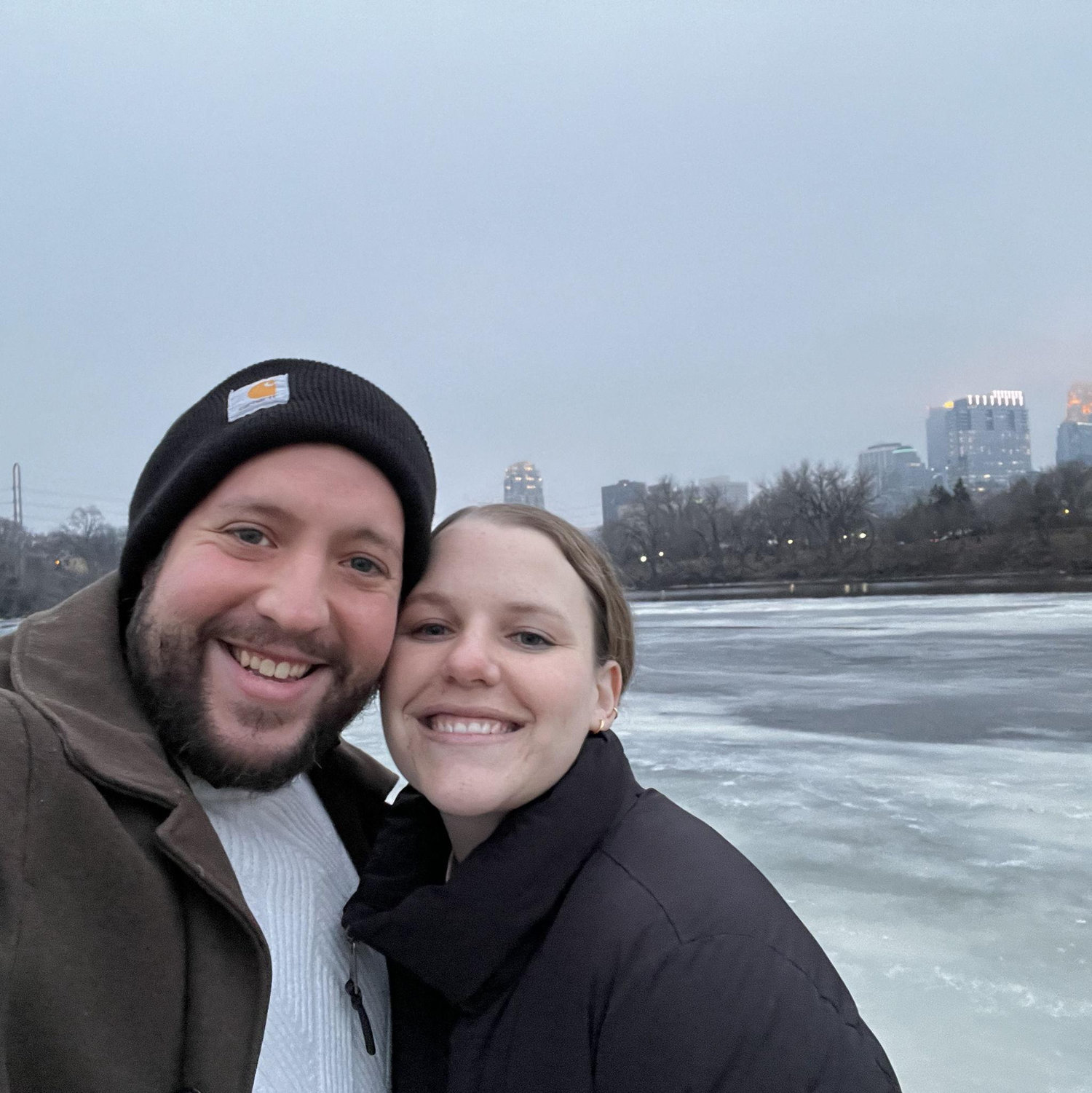 We love going for walks in our neighborhood!