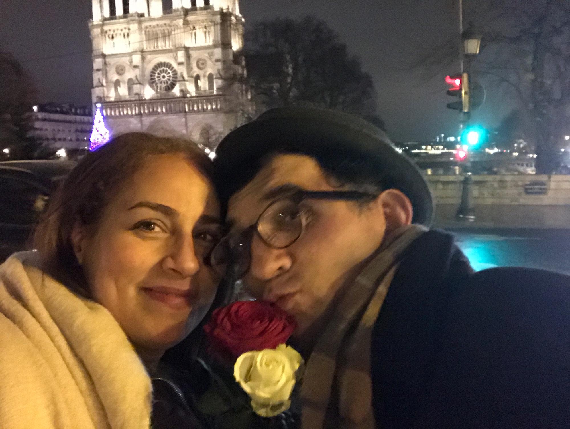 With our lady, Notre Dame, Paris