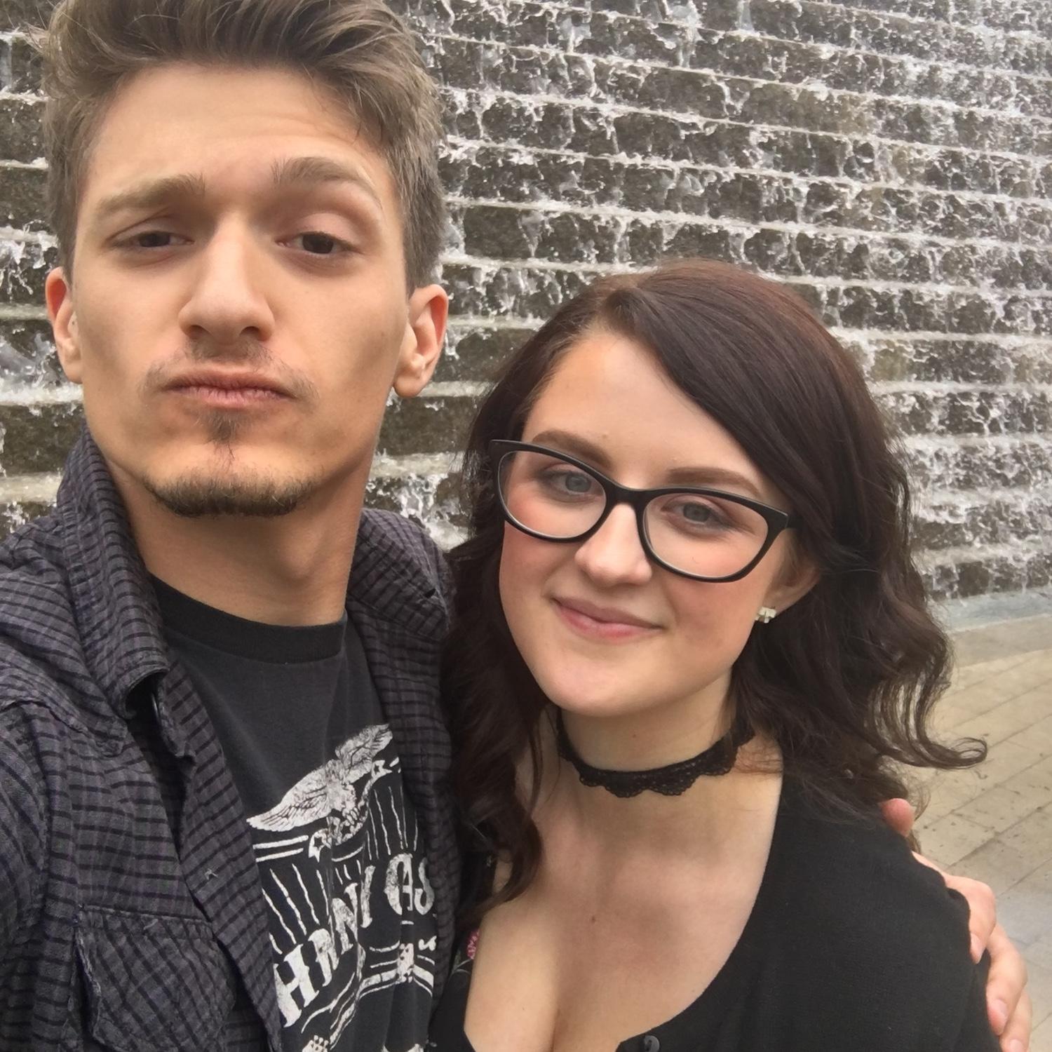 Our first date pic!