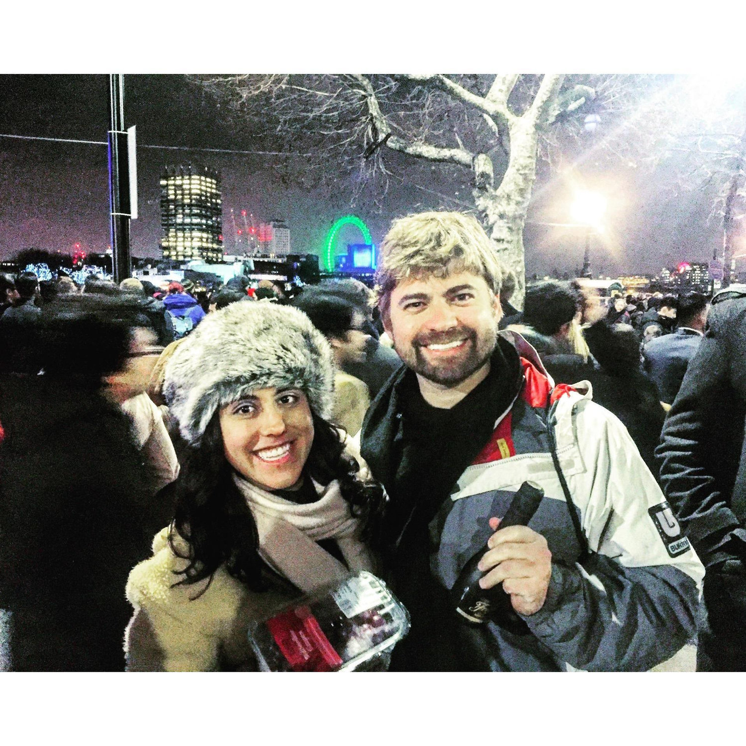 An 18-hour lay over, conquered the tube, we slept on an airport bench & almost froze to death. (Dec '17: London, UK).