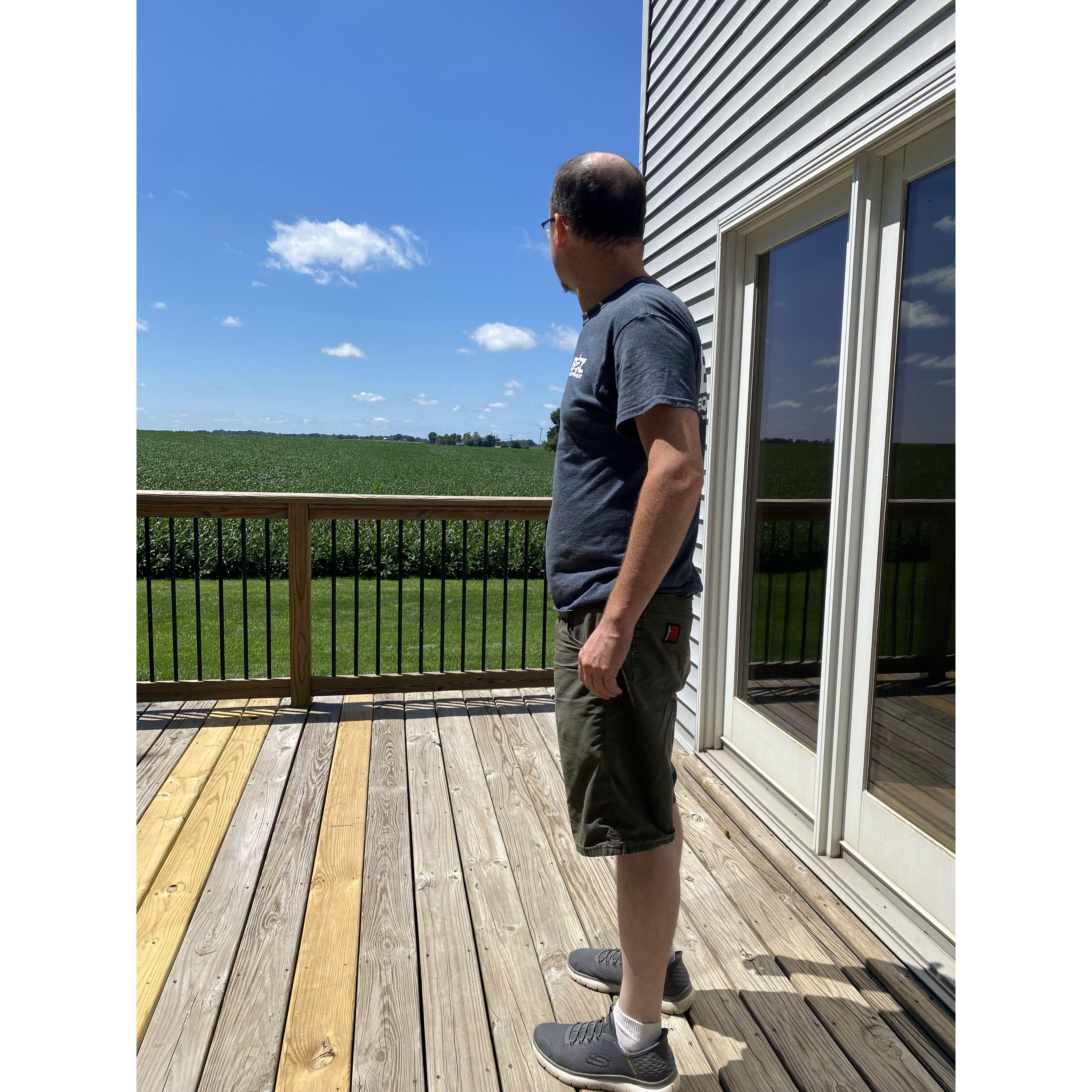 On August 18, 2021, Anthony told me he loved me in this spot. He was facing the other way, and I made him repeat it a second time. I will never forget!
