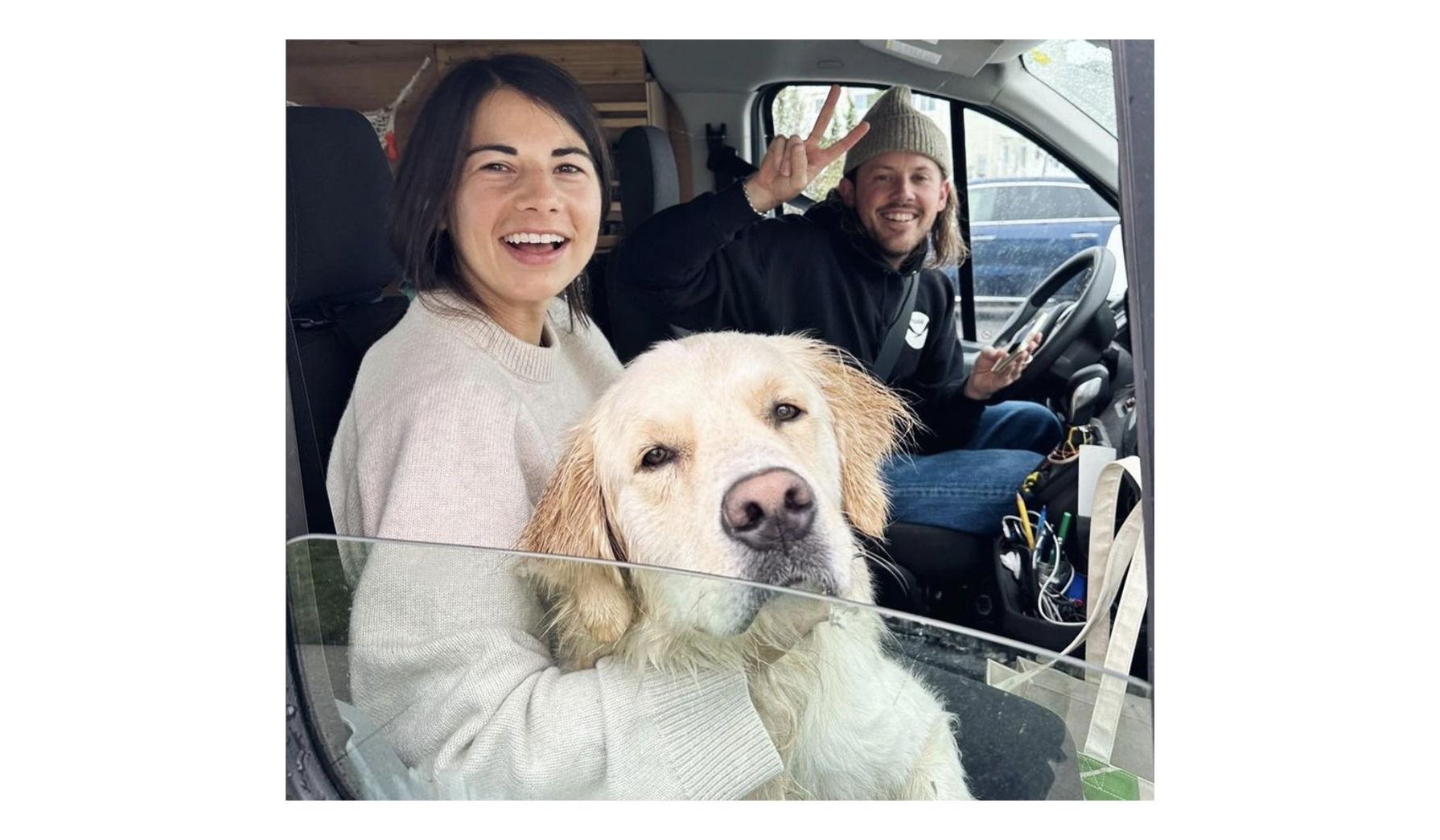 Xenia Lally and Matt Jackson's Wedding site