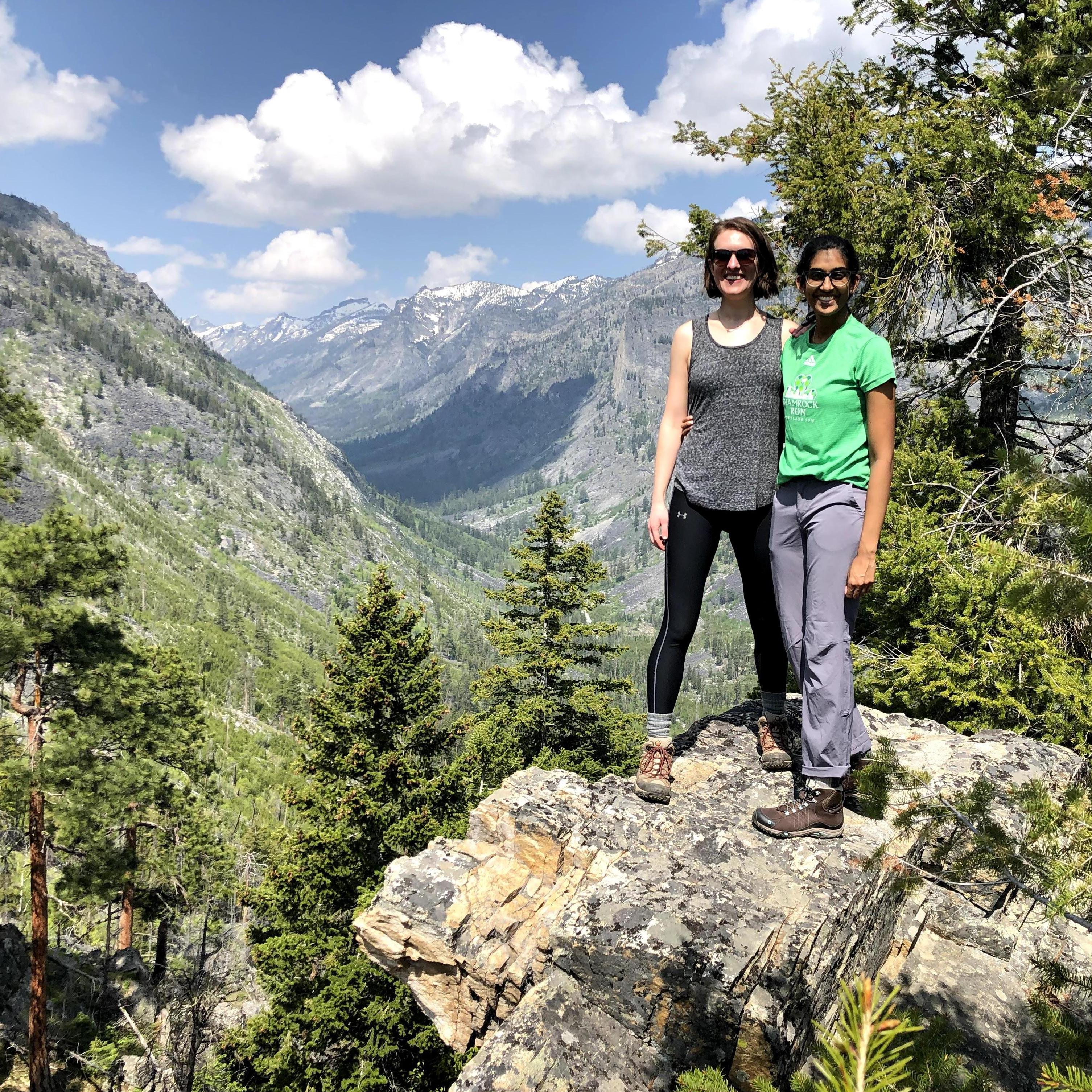 Christie's favorite hike, Blodgett Canyon Overlook outside Hamilton, MT