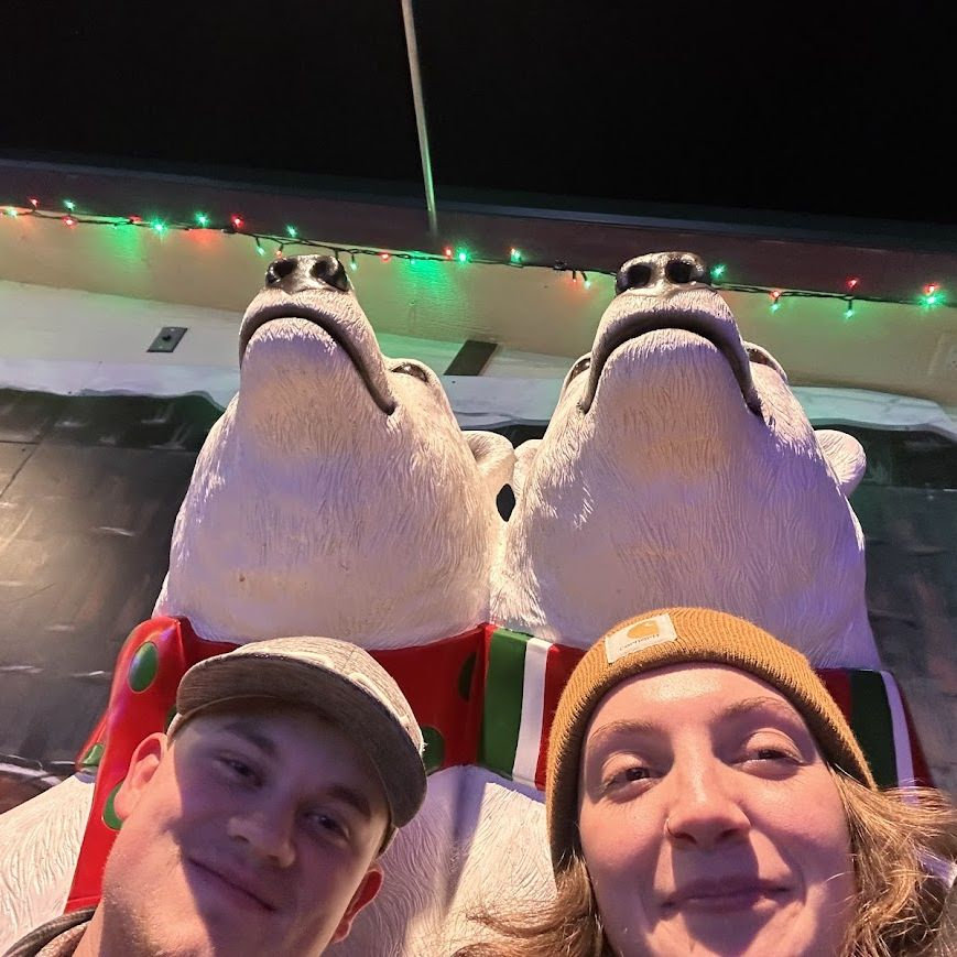 Kat had a vision for this photo... we couldn't stop laughing to get the photo.
December, 2024
