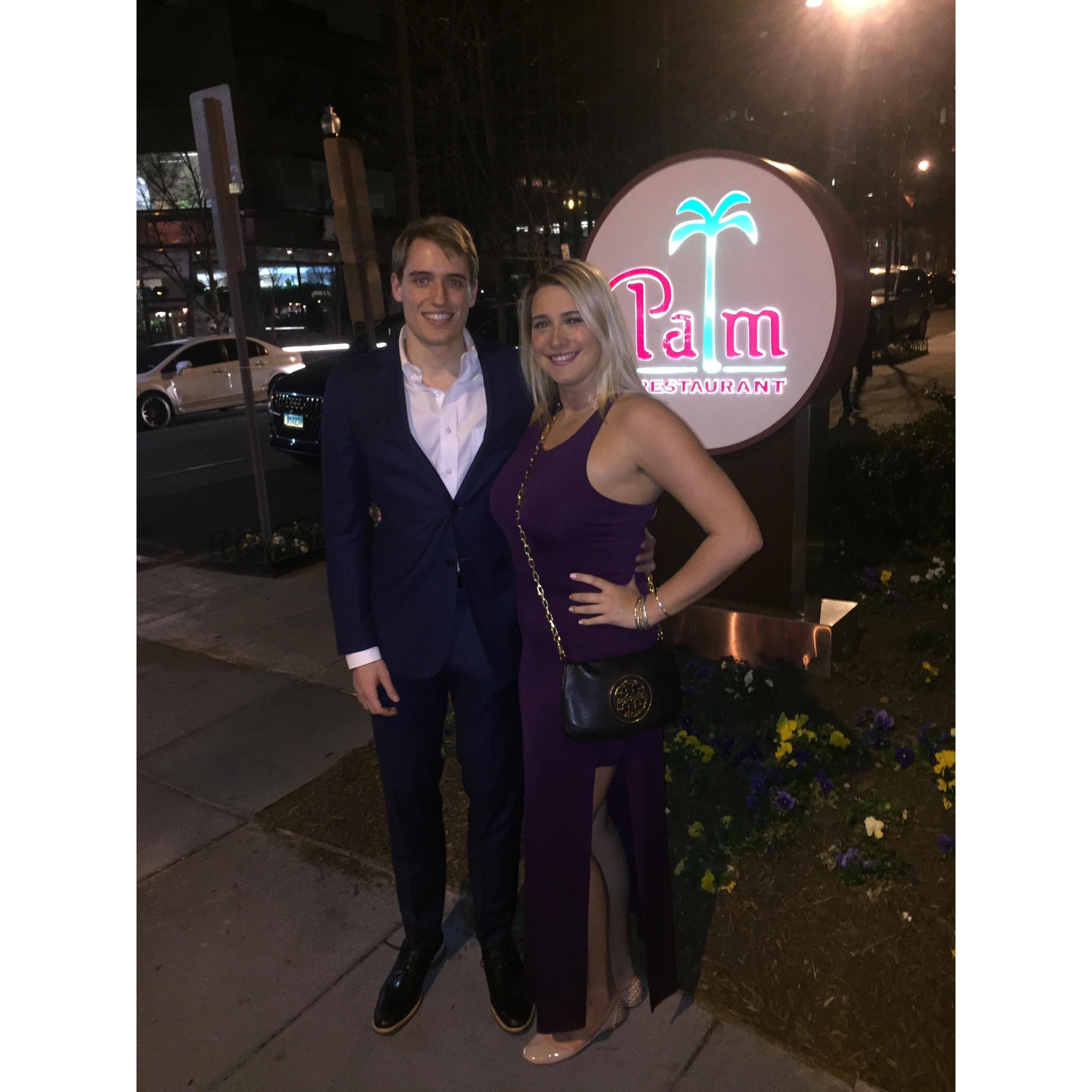 Ben and Maggie first Valentine's Day - February 2017