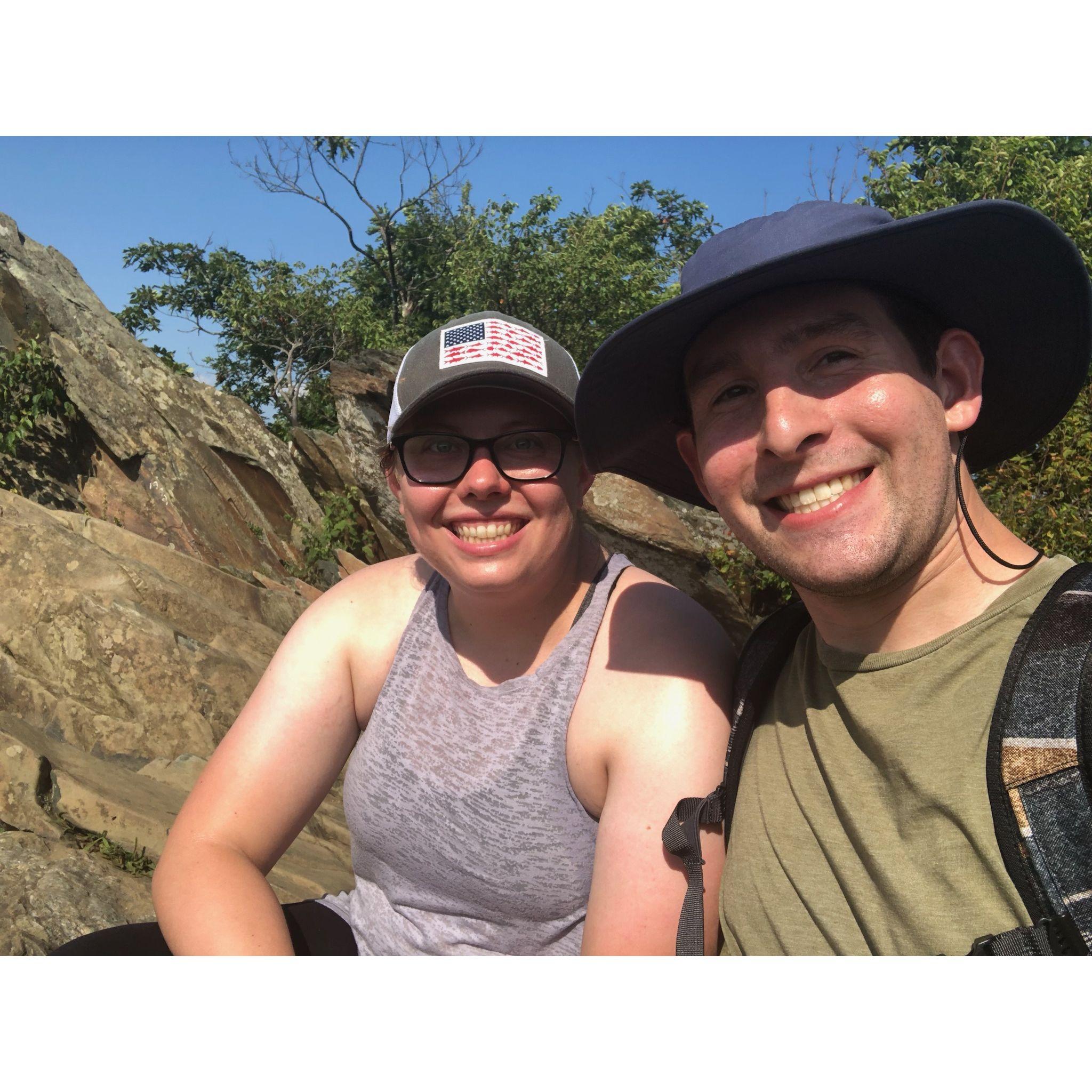 2021 - After being long distance since 2018, we finally reunited in Virginia and took the opportunity to hike Shenandoah National Park.