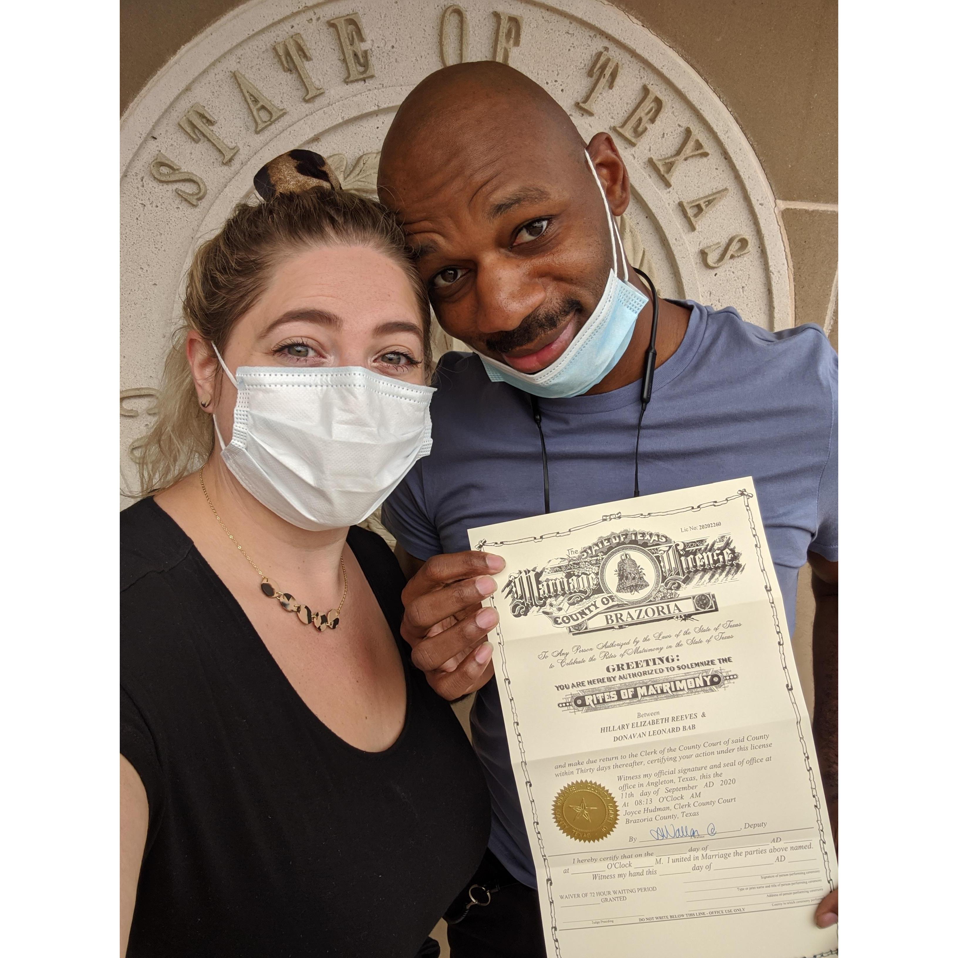 A pandemic can't stop LOVE!