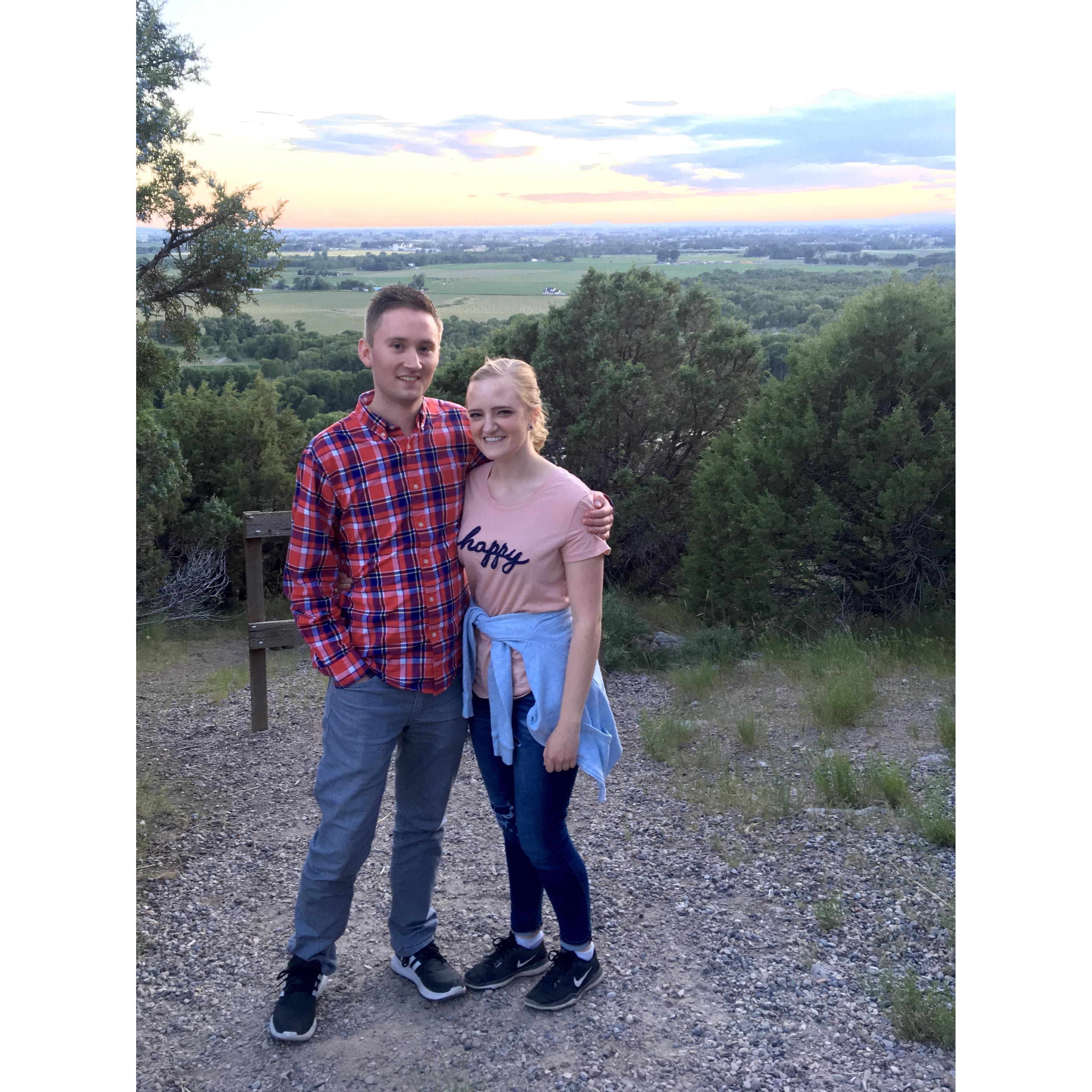 Right after this picture was taken, we had our first kiss. - June 2019
