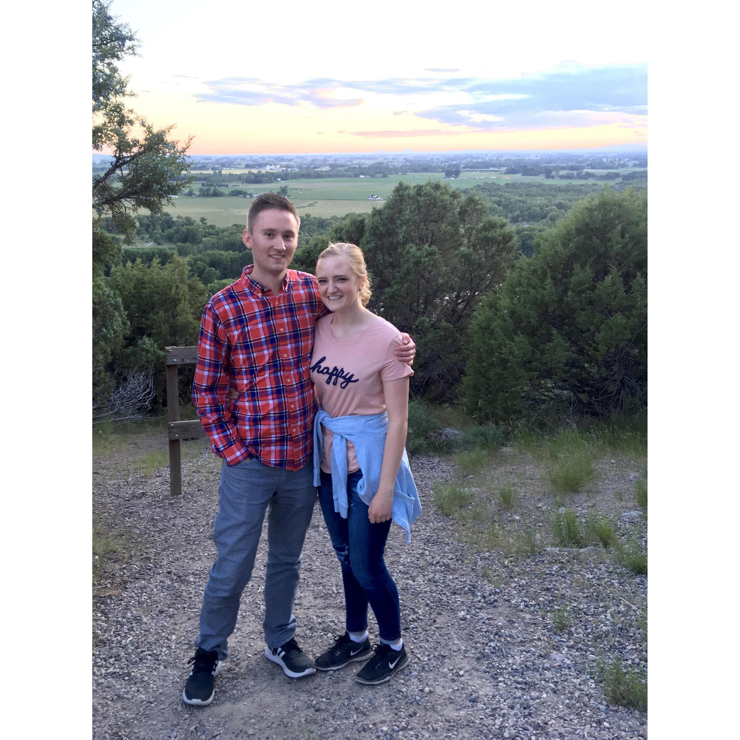 Right after this picture was taken, we had our first kiss. - June 2019