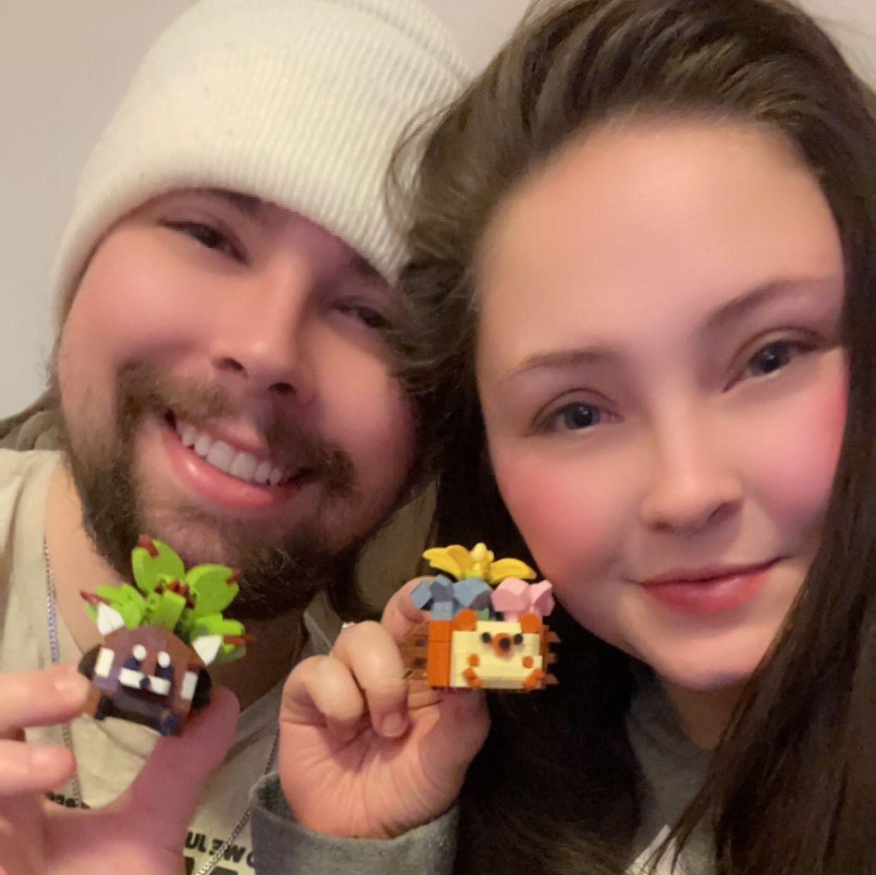 Building Legos is our favorite hobby.