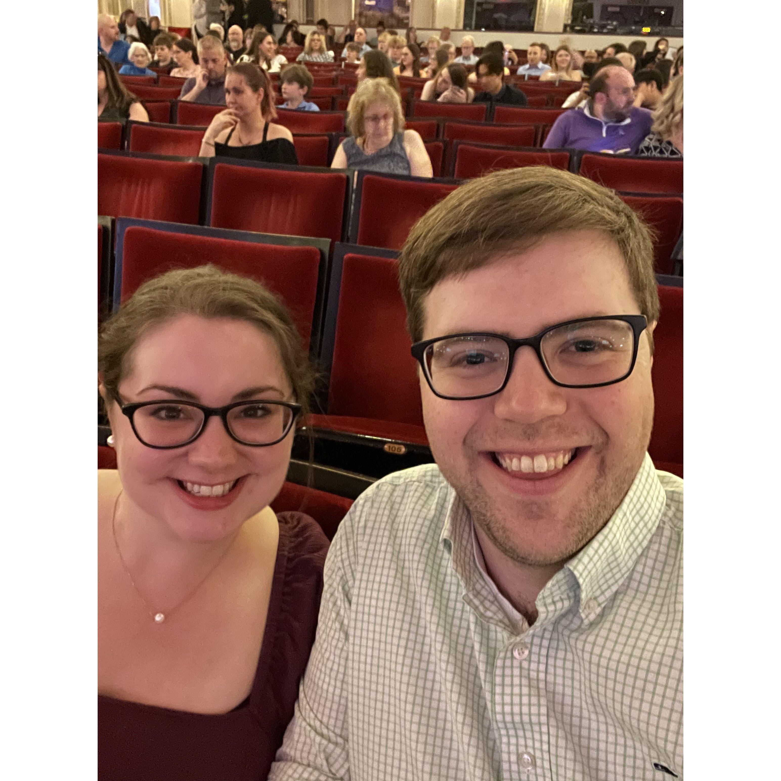 At the symphony