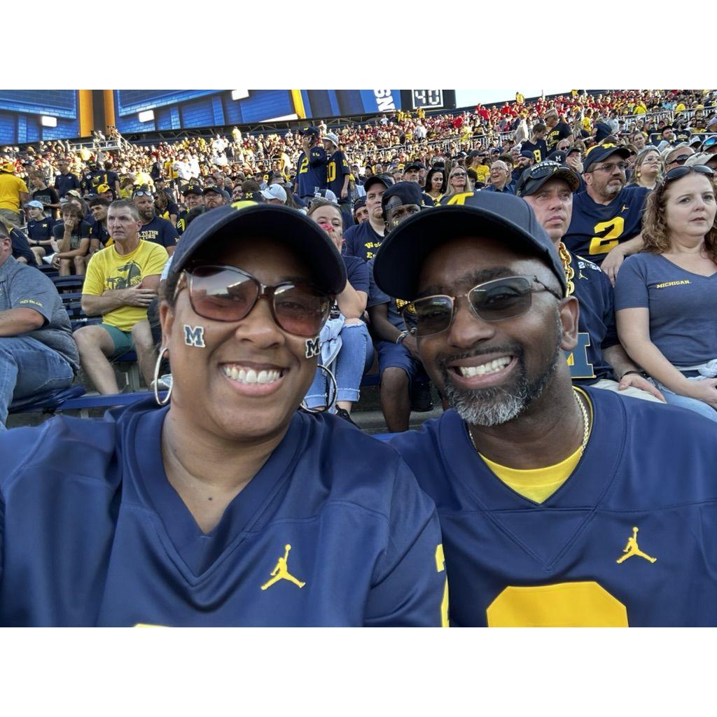 We are The University of Michigan Go Blue!