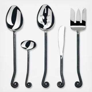 Treble Clef 5-Piece Hostess Set