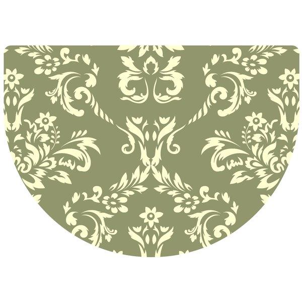 Justina Damask Kitchen Mat                    by                              Astoria Grand