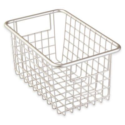 InterDesign® Forma™ Cabinet Binz™ 10.25-Inch x 6.25-Inch x 5.25-Inch Metal Bin