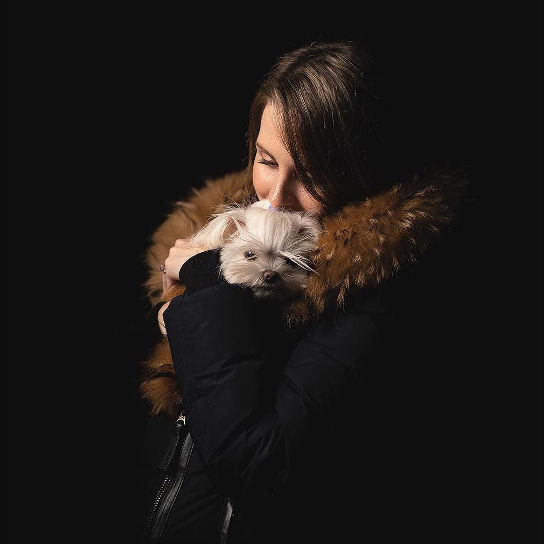 Caitie & Coco as captured by Matt.