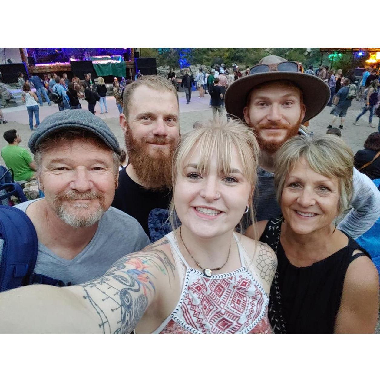 The first concert we all went to together! Keller Williams and Petty Grass