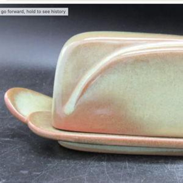 Frankoma 4k Butter Dish - Hidden Treasures Antiques and More