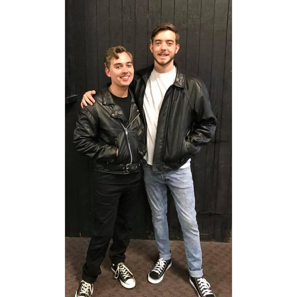When we starred in Grease together in 2018