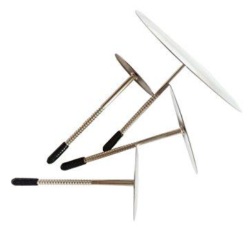 Flower Nail Decorating Nails 4 Pcs/set, Ubaker Stainless Steel
