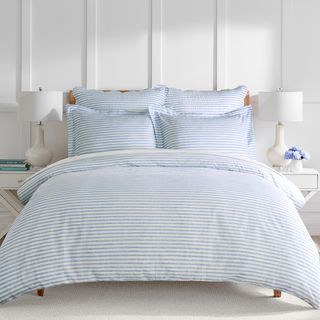 Martha 3-Piece Stripe Duvet Cover Set