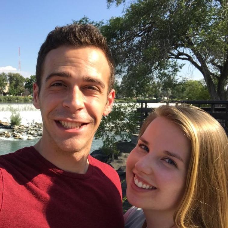 A walk around the Idaho Falls towards the end of August. Only our third time together in person, although we had been talking for nearly two months!