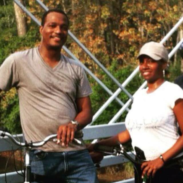 After a good bike ride!