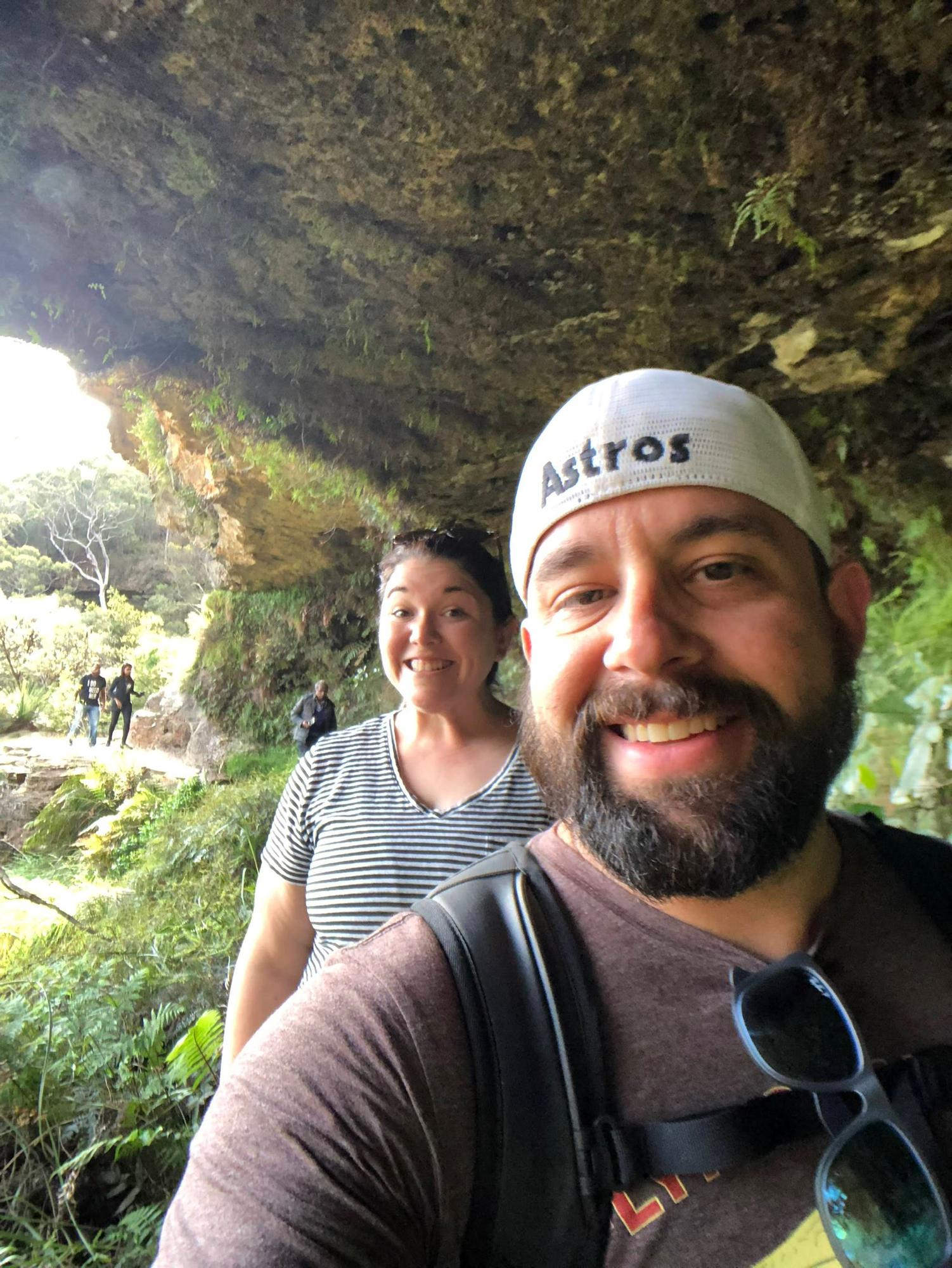 Hiking in the Blue Mountains in Australia