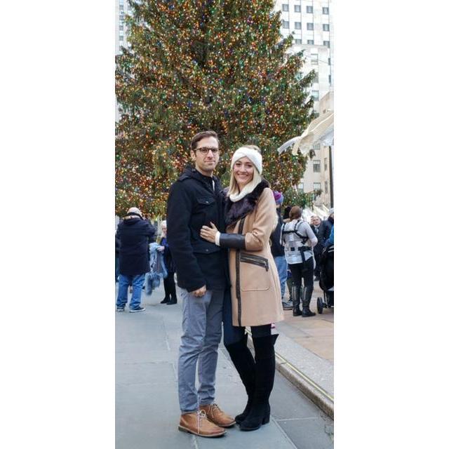 Dani's first Christmas in New York. December 2018