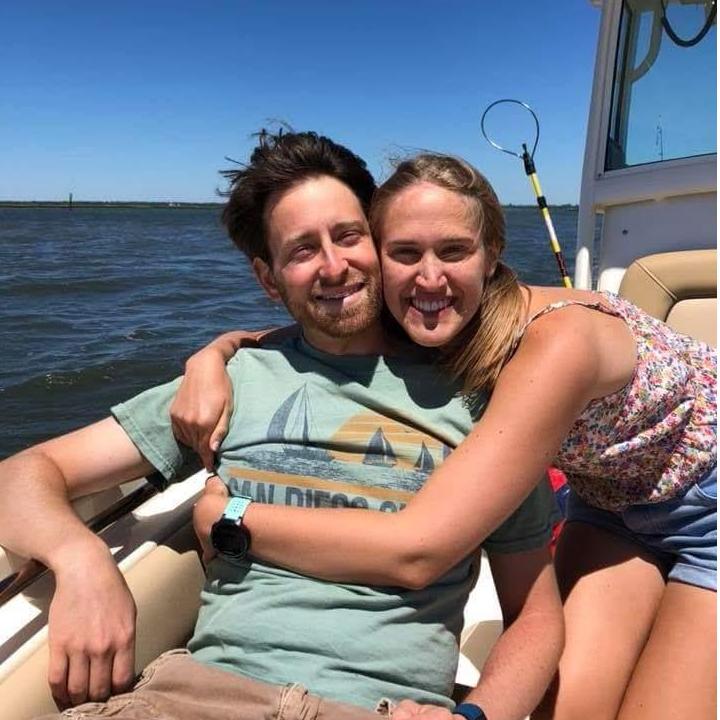 On a boat in Margate City, NJ