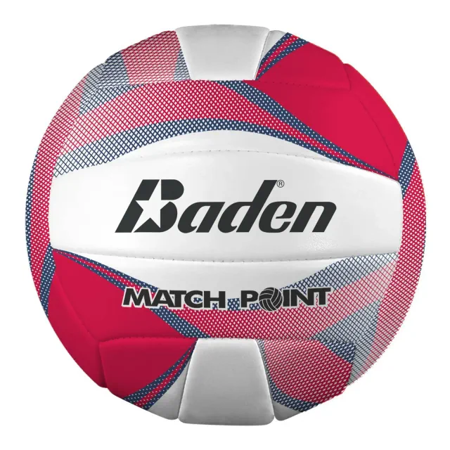 Baden Matchpoint Volleyball - Red/Navy: Sports Ball for Ages 4+