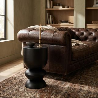 Greenpoint Metal Stacked Bulb Side Table