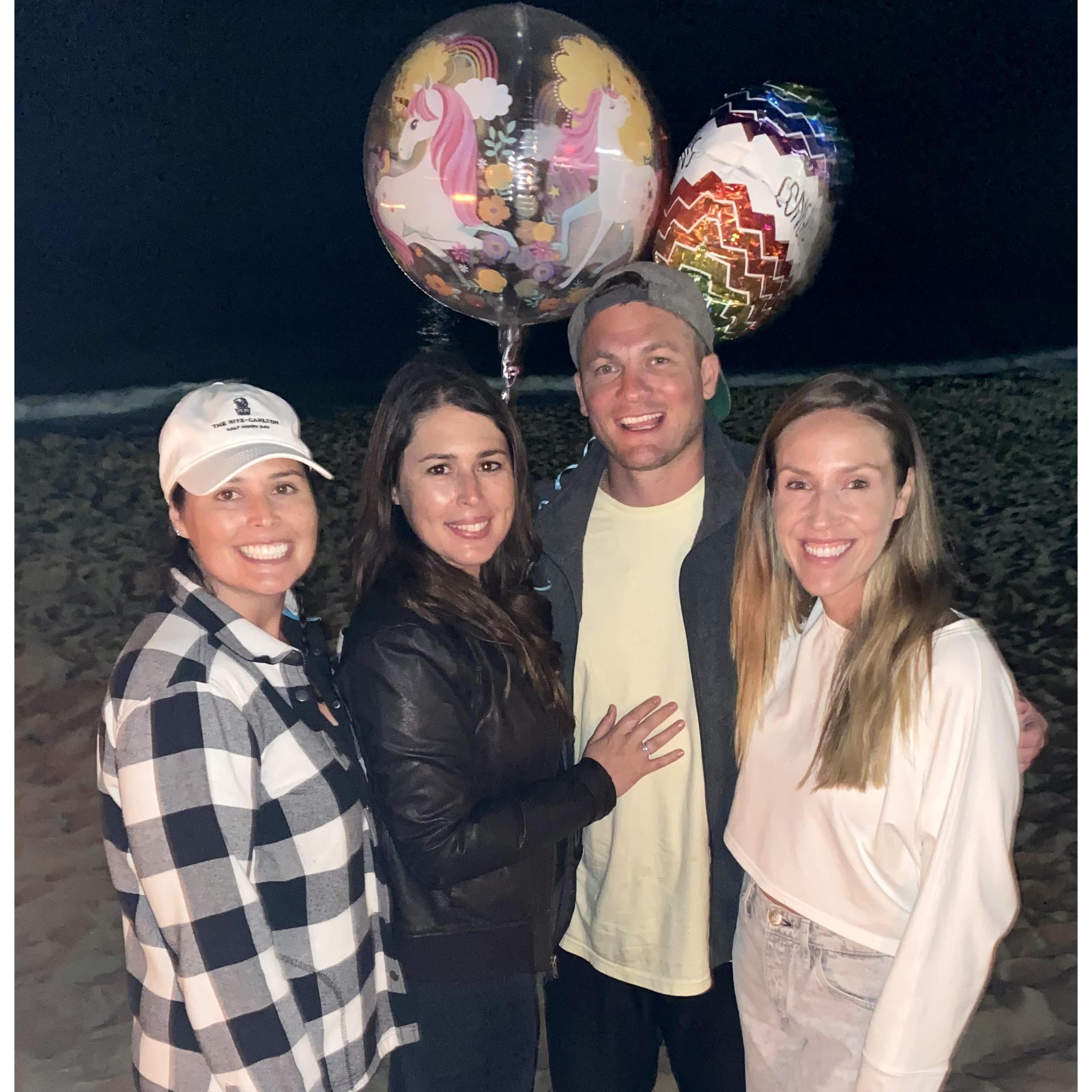 Brian's new sisters are thrilled to welcome him to the family!