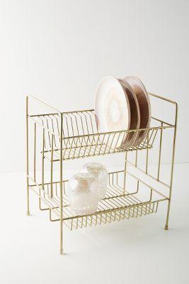 Brass Dish Rack