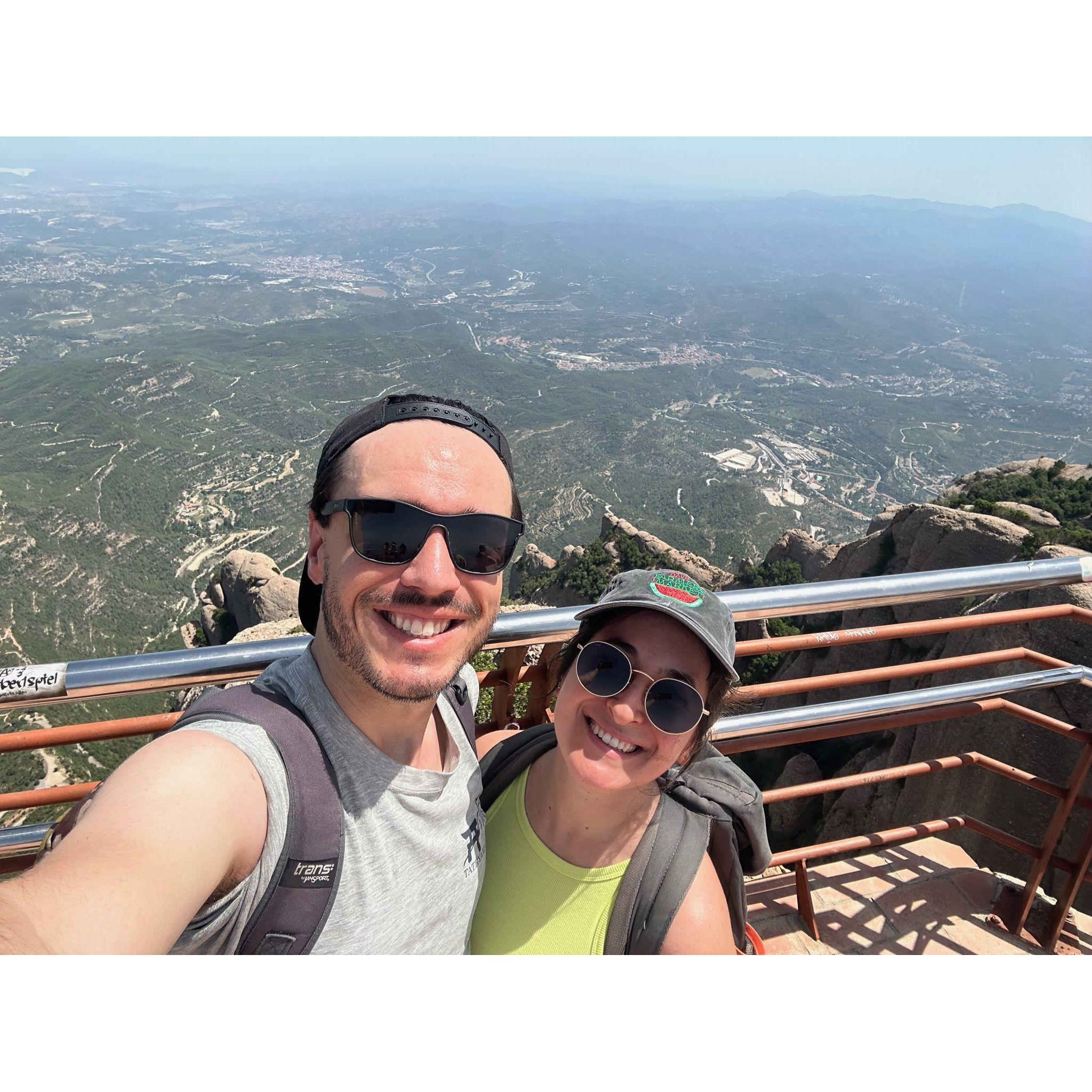 Hiked to the top of Montserrat! Barcelona, Spain 2023