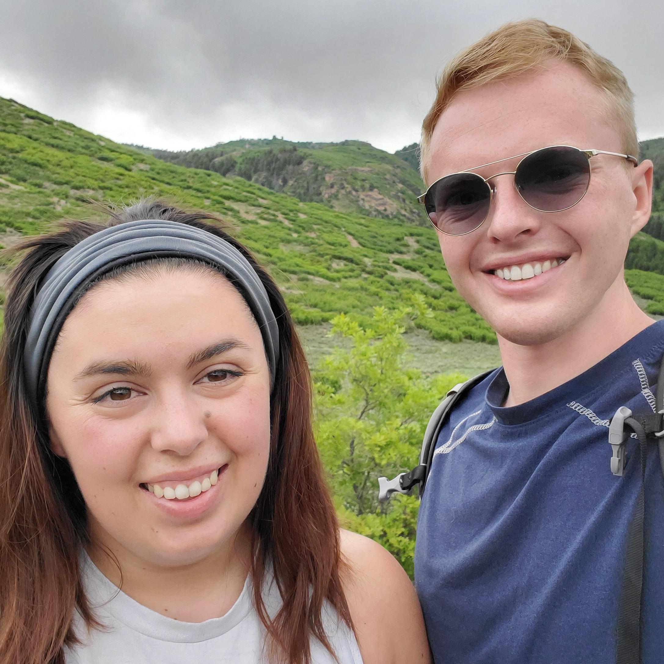 Spent time hiking behind the resort.