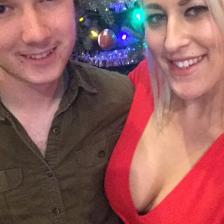 Amanda’s first Christmas with Jordan’s family in Rhinelander, WI.