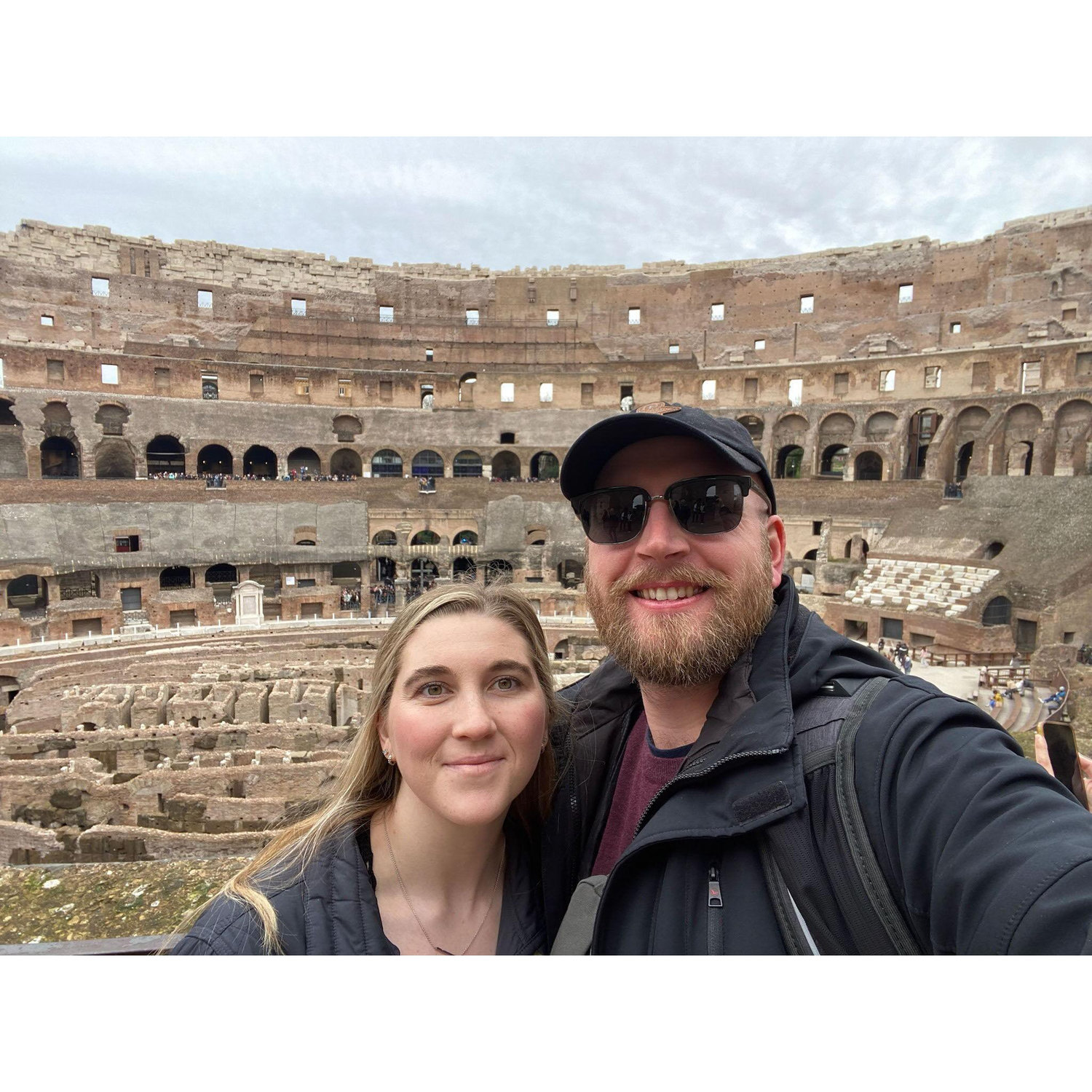 We also visited Rome on our trip and Nick was in archaeology heaven