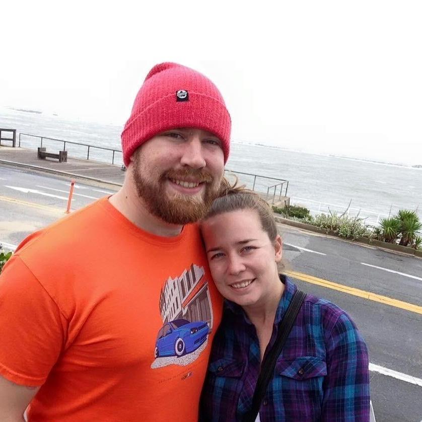 During a hurricane in Ocean City, MD.