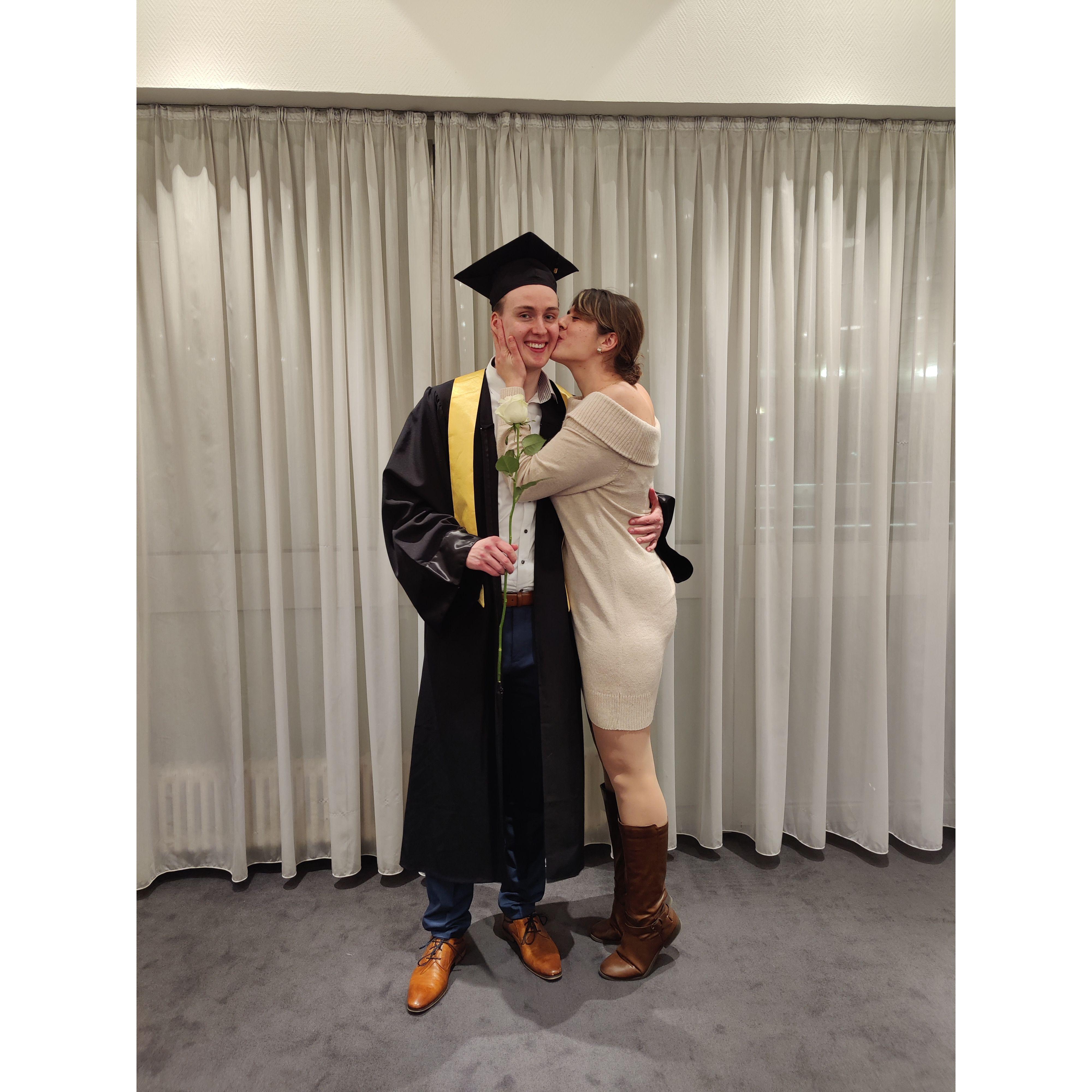 Stefan's graduation in Cologne - Congratulations Stefcho!
