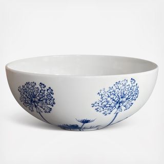 Summer Blues Vegetable Serving Bowl