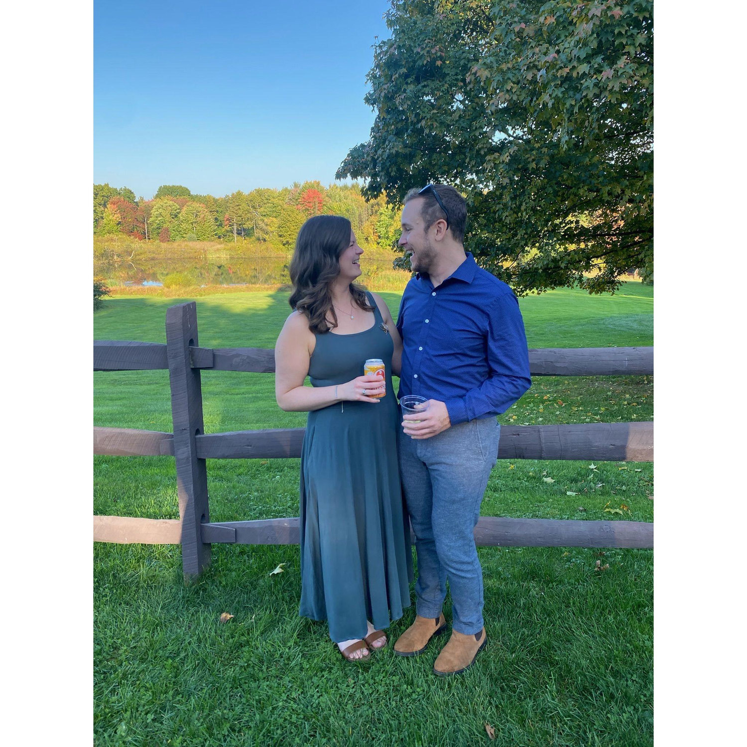 At a friend's wedding near Pittsburgh, PA. October 2023
