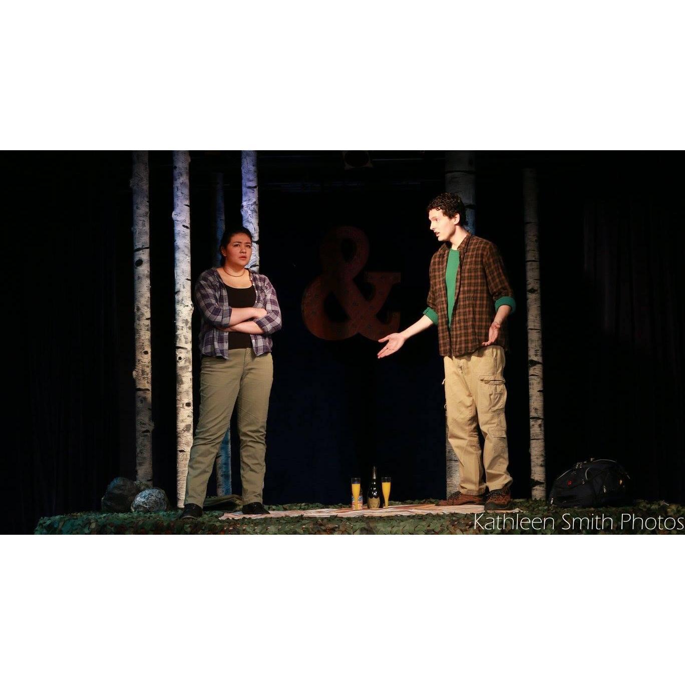 These two met at the University of St. Thomas. This play, directed and photographed by their good friend Kathleen Smith, closed the day before they went on their first date.