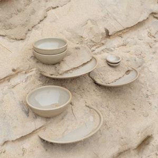 4-Piece Handmade Ceramic Tableware Set — Jars of Dust