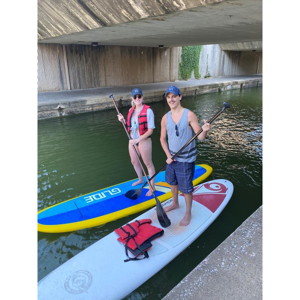 August 2020: SUPing on Lake Carolyn