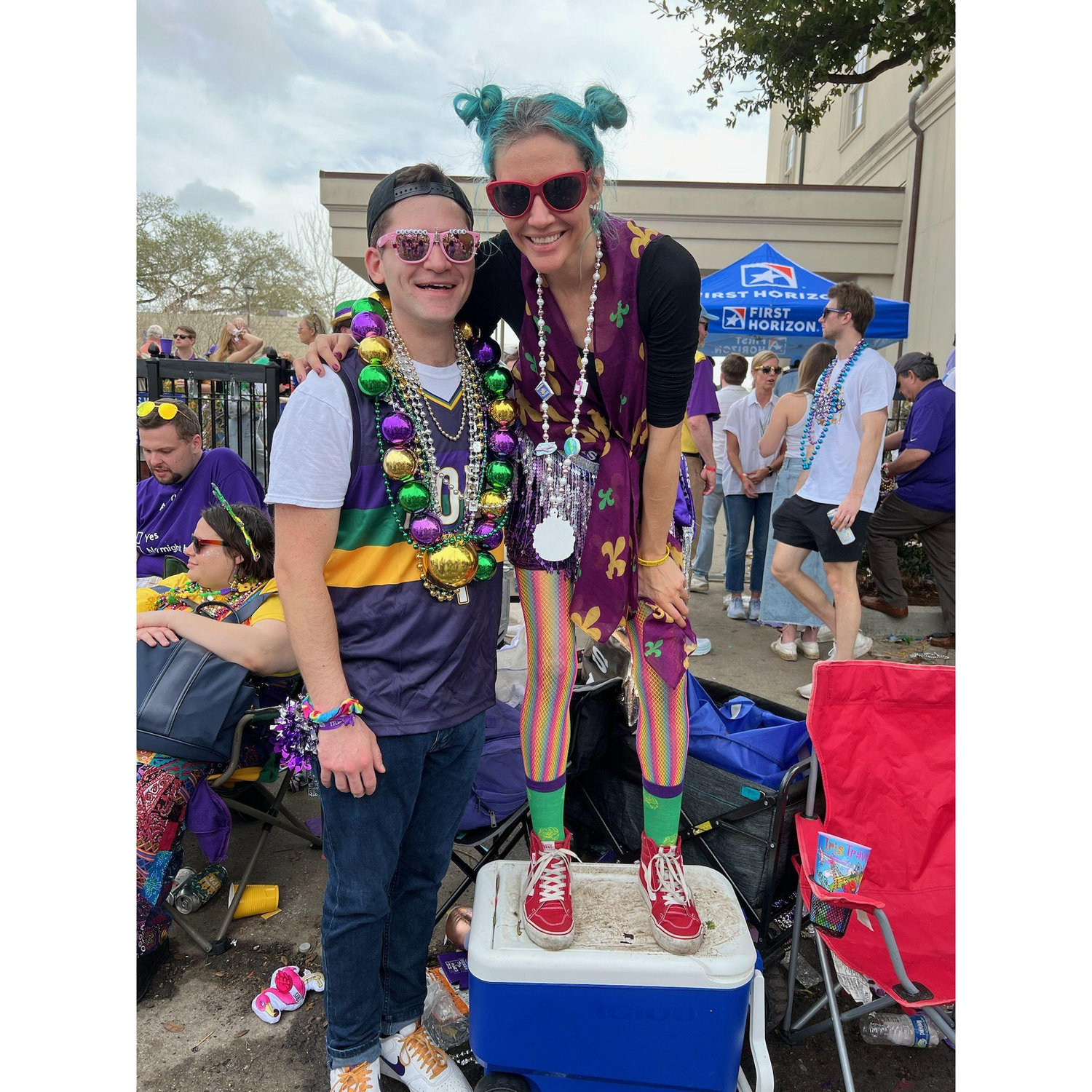 Take a look at this wonderful Mardi Gras paraphernalia - it's a sneak peek of our favors!