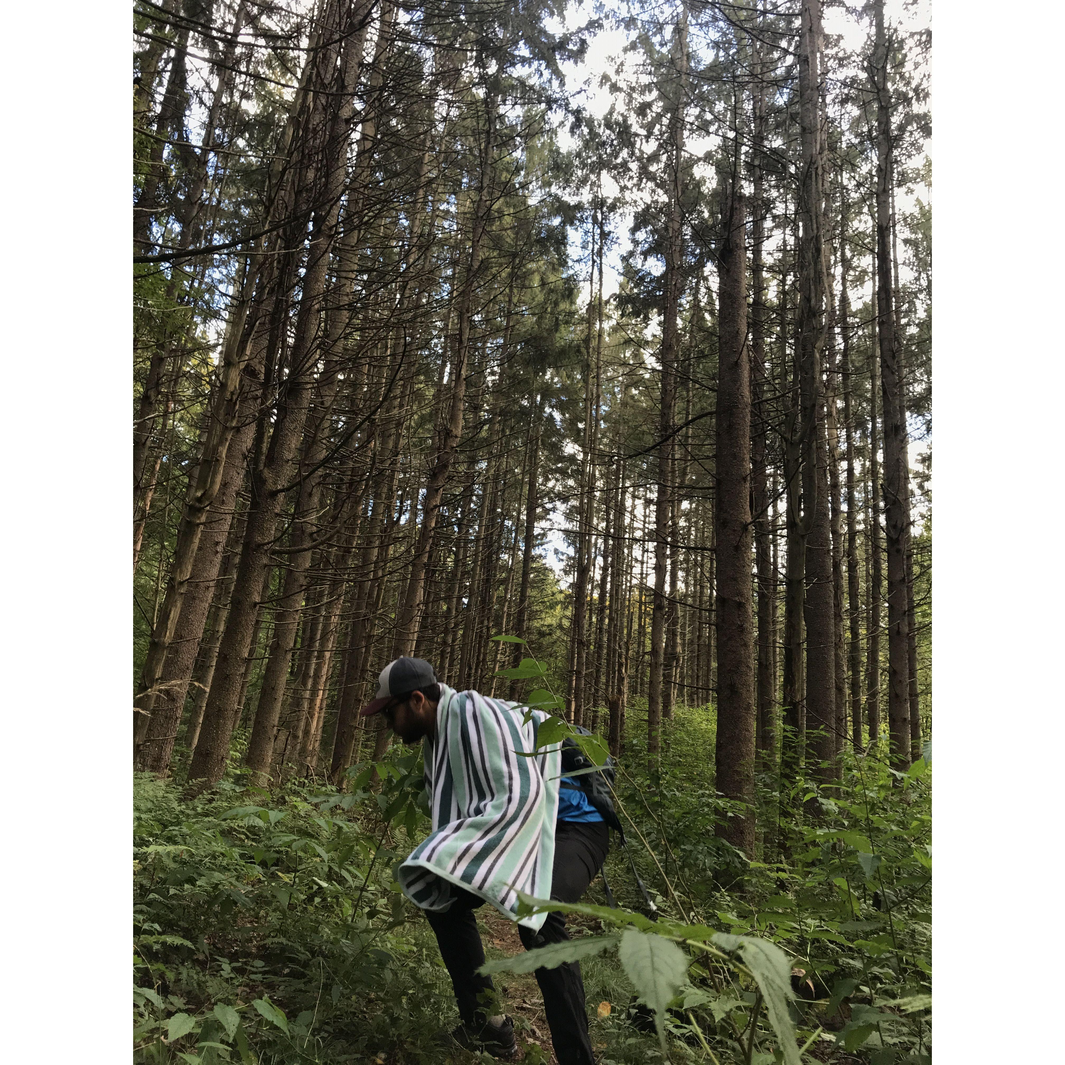 Matt on our first date