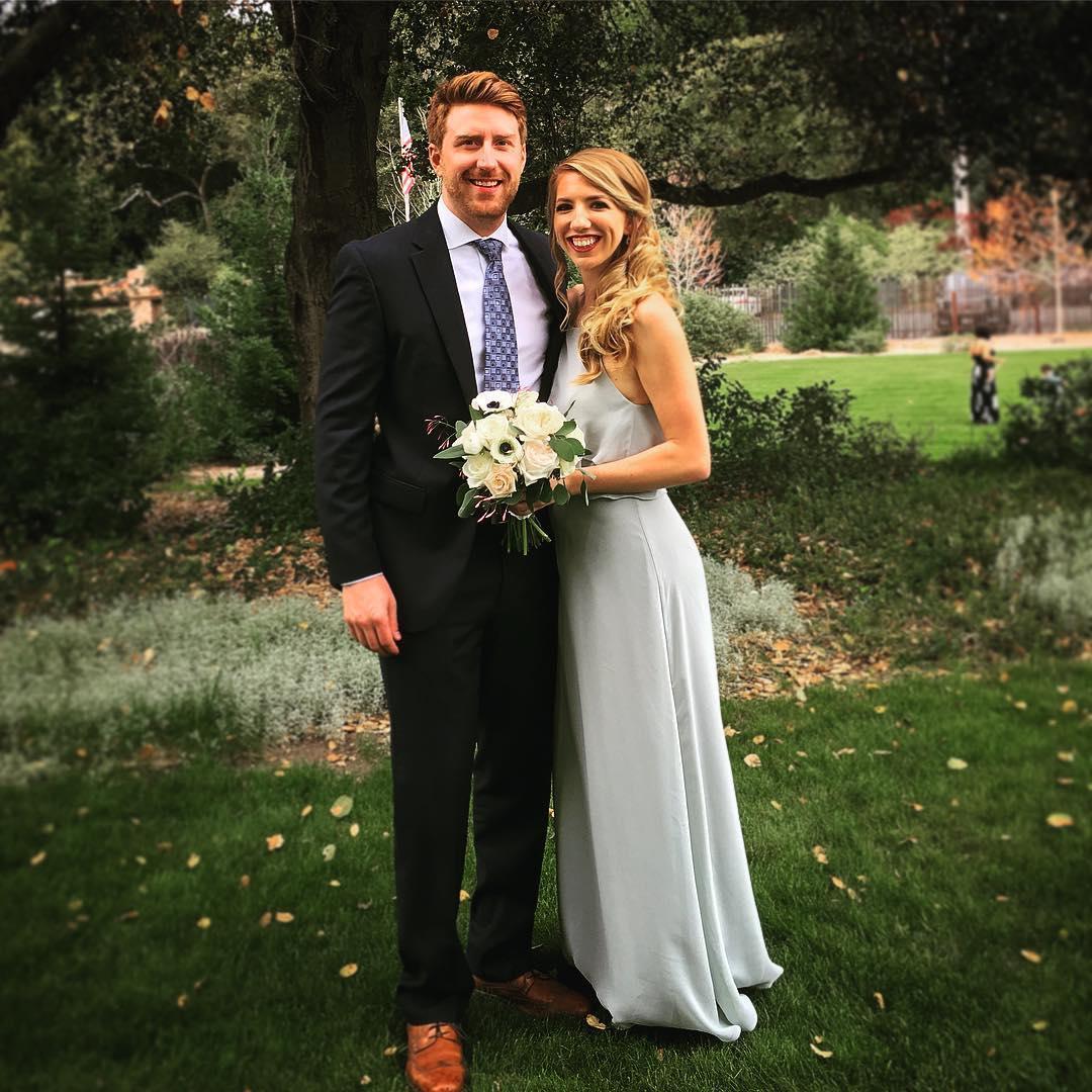 Celebrating our friends, Jess and Austin, at their wedding in Carmel Valley, California