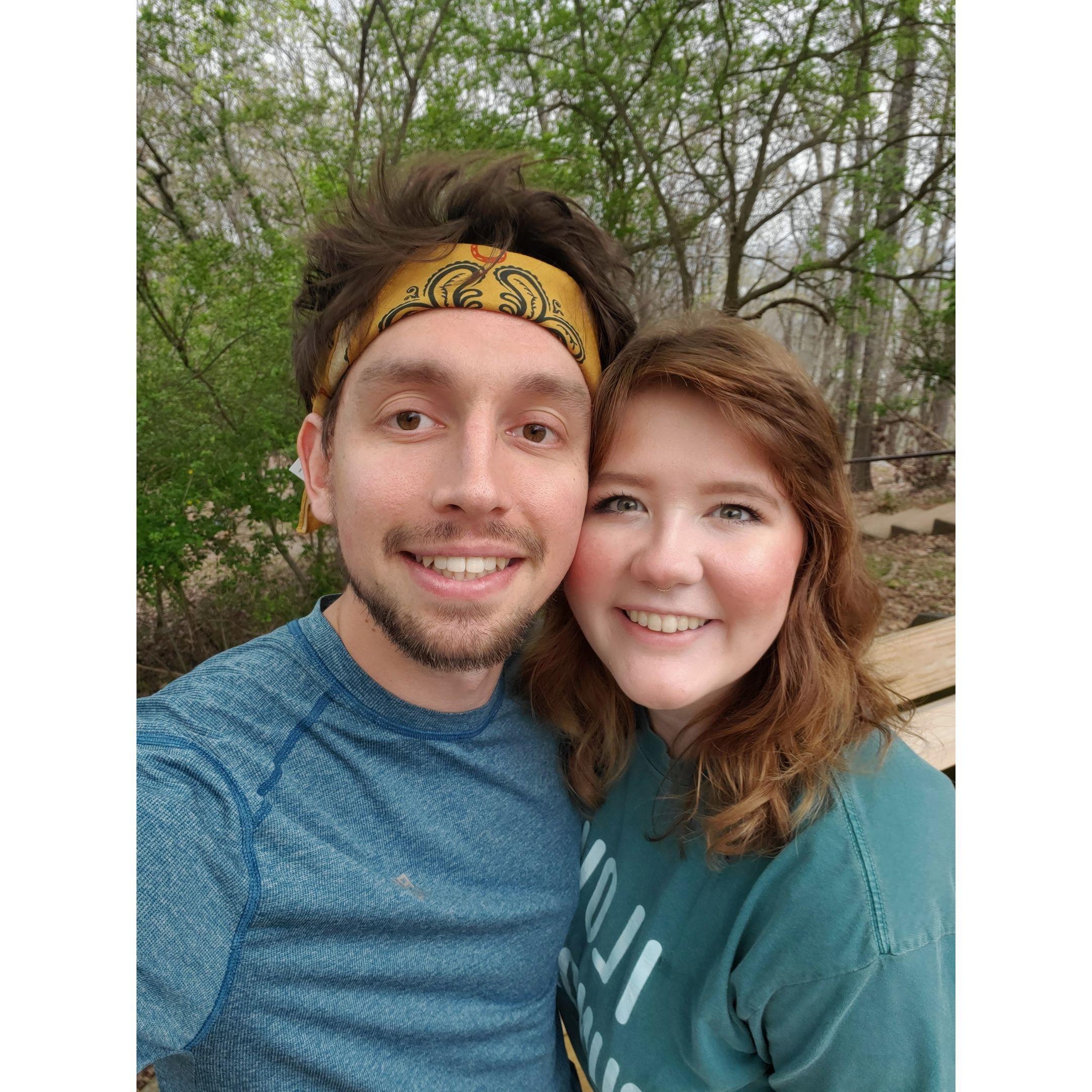 A hike at the Kennesaw Mountain Battlefield