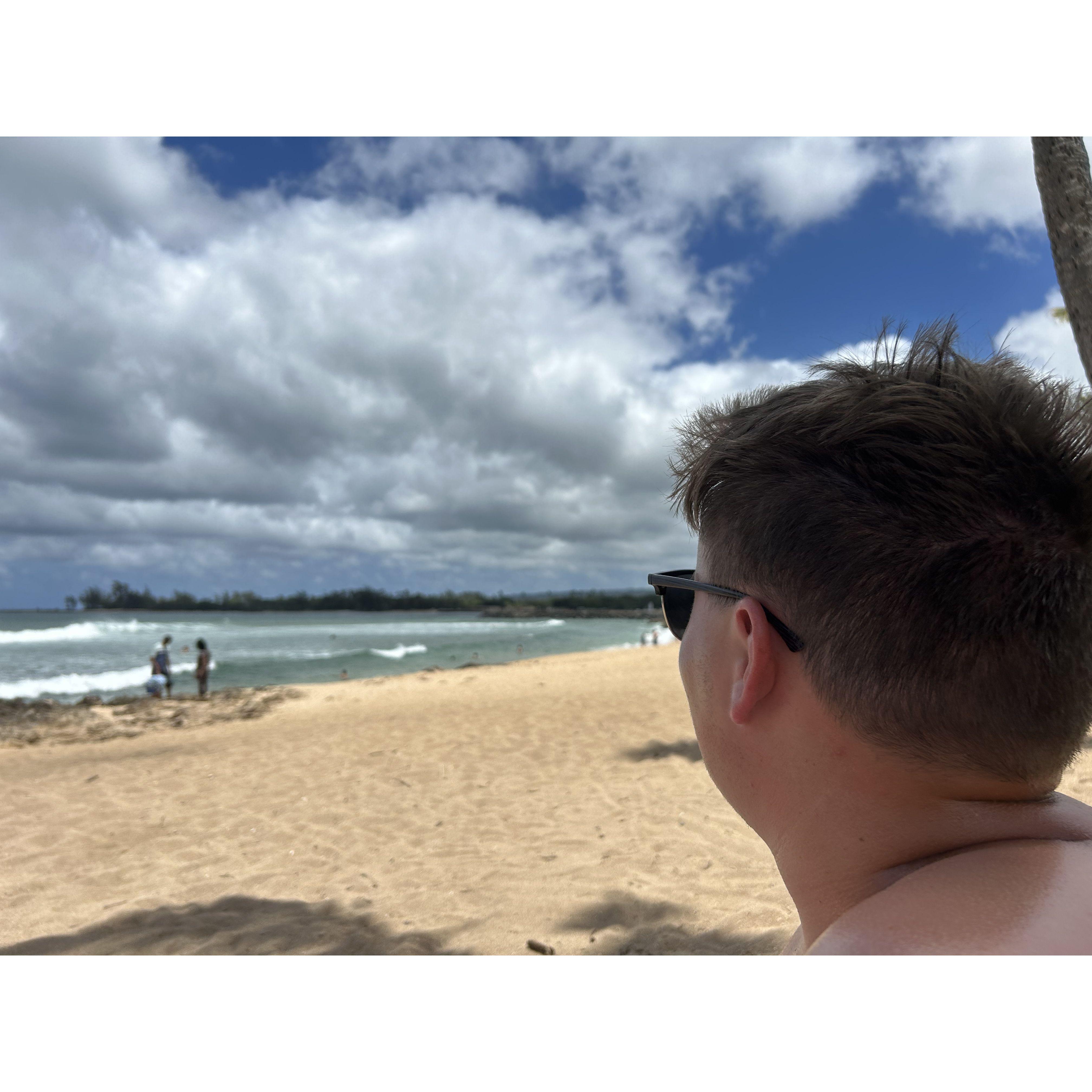 August 21st, 2024. Haleiwa beach day!